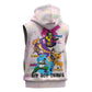 4 Elements Of Hip Hop Sleeveless Zip Hoodie - African Pride
