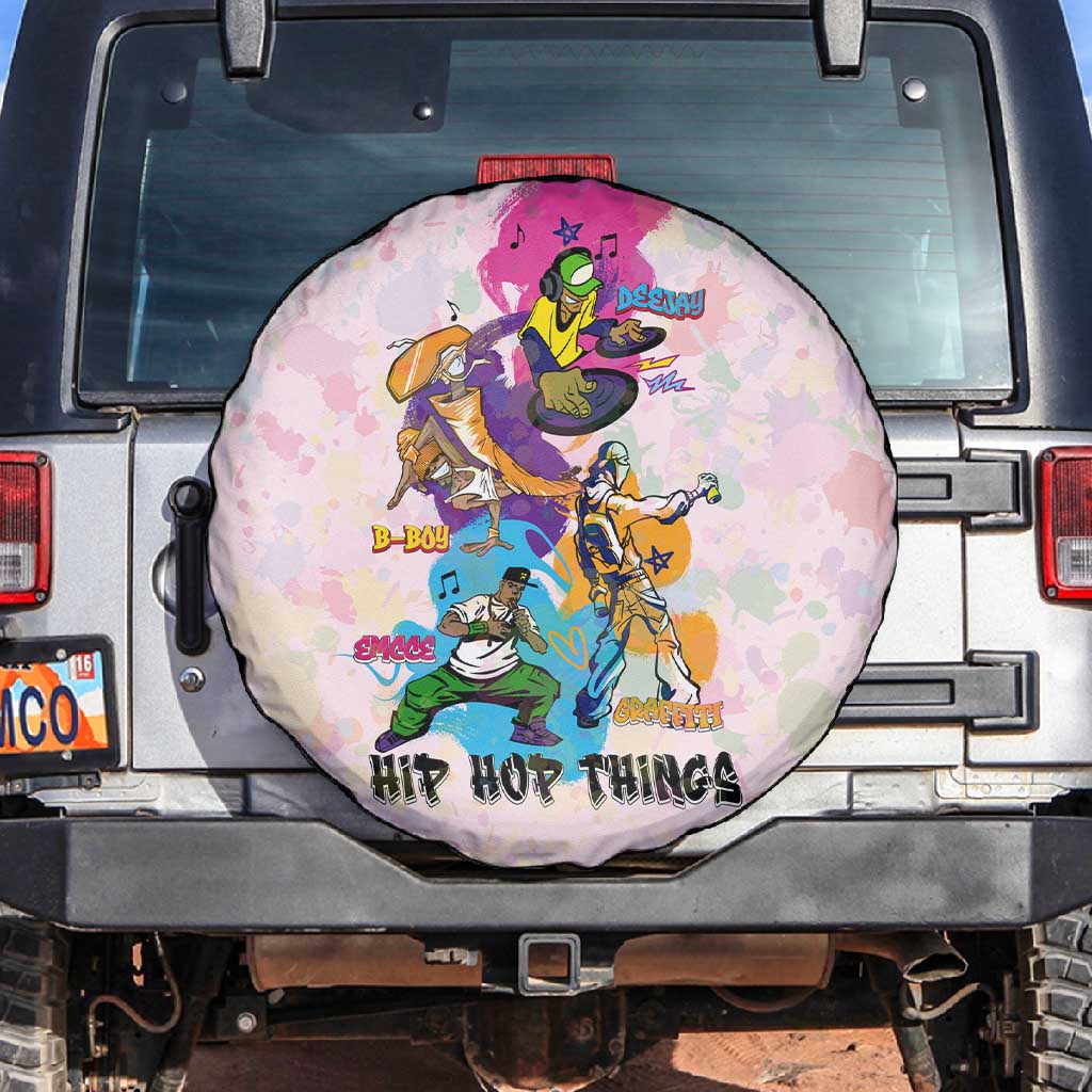 4 Elements Of Hip Hop Spare Tire Cover