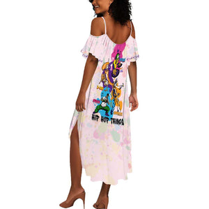 4 Elements Of Hip Hop Summer Maxi Dress