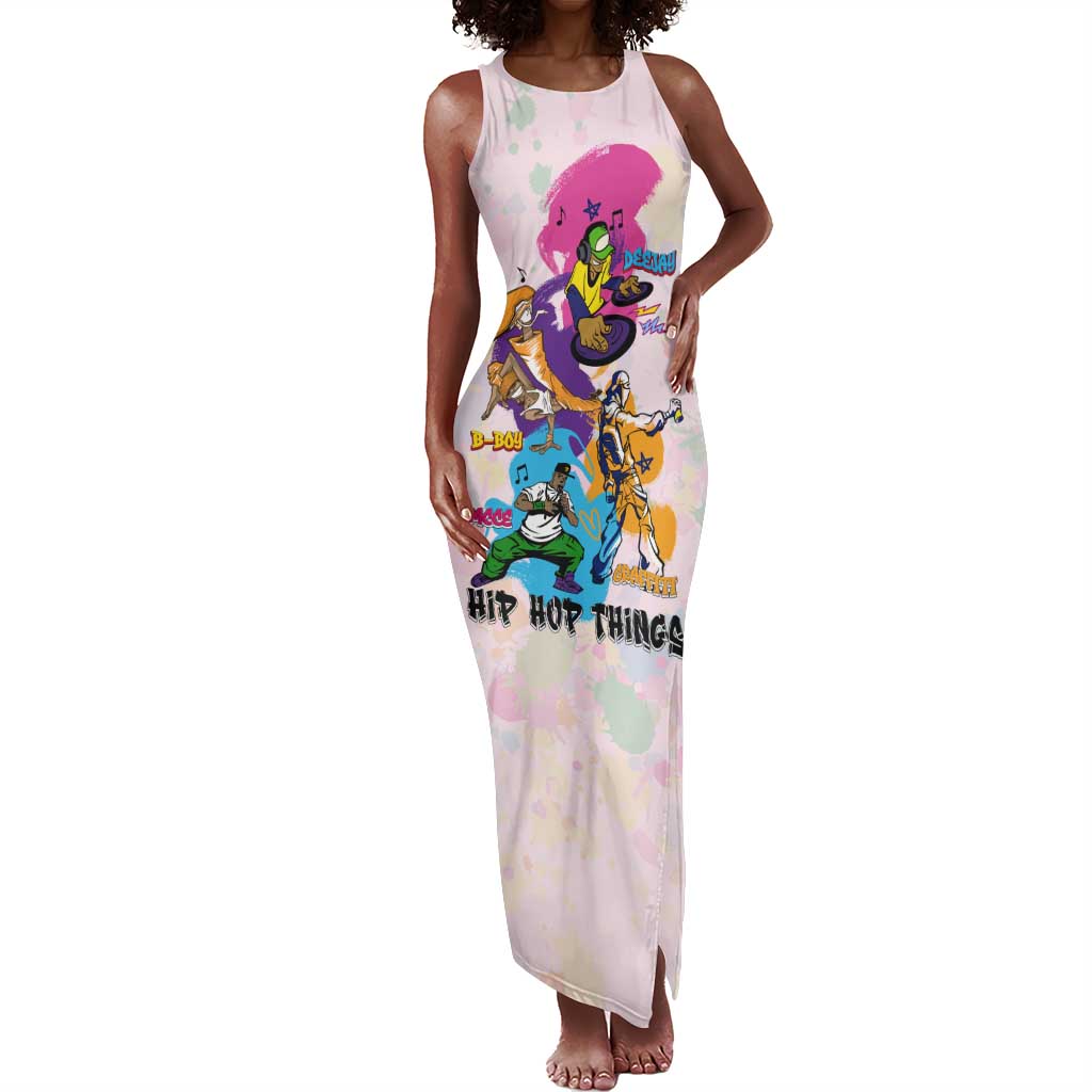 4 Elements Of Hip Hop Tank Maxi Dress