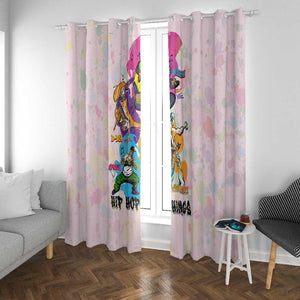 4 Elements Of Hip Hop Window Curtain