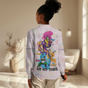 4 Elements Of Hip Hop Women Casual Shirt