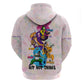 4 Elements Of Hip Hop Zip Hoodie