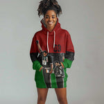 Mexico City 1968 African American Hoodie Dress Black Power Salute