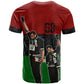 Mexico City 1968 African American T shirt Black Power Salute