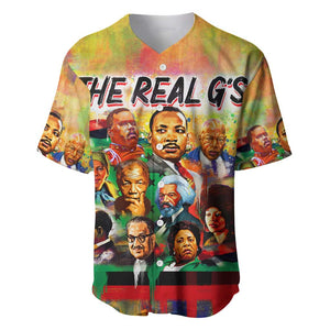 The Real G's Baseball Jersey Civil Rights Leaders