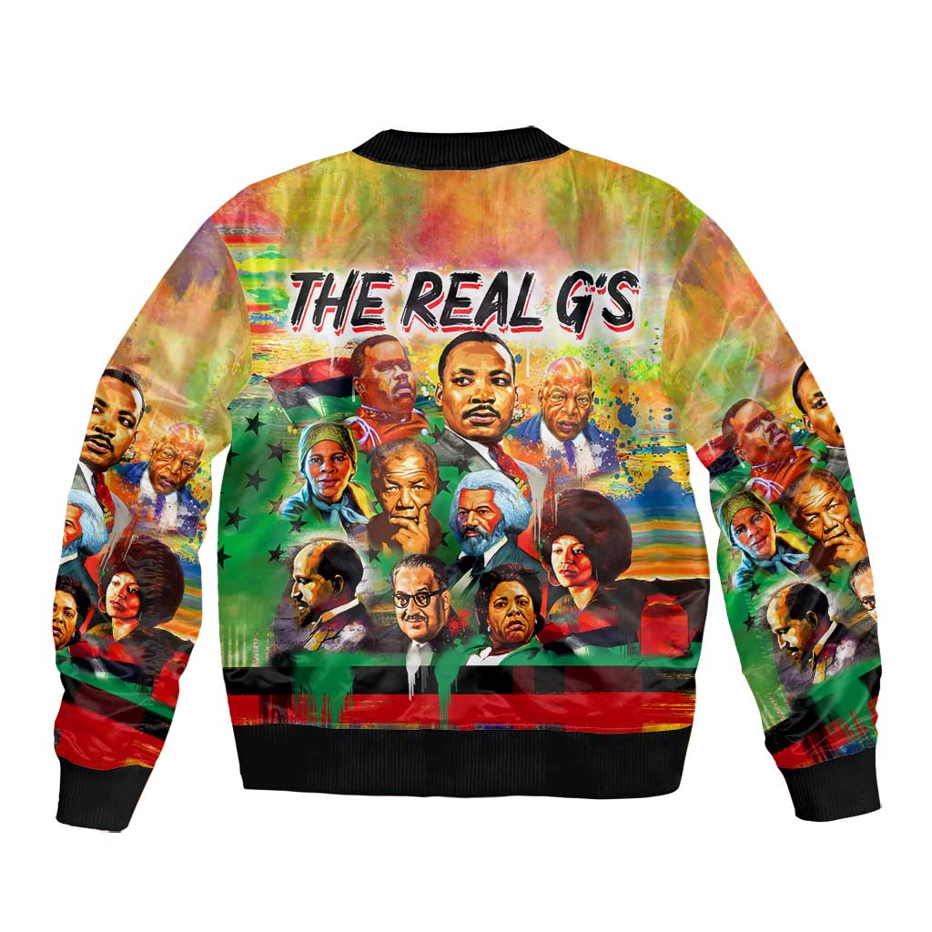The Real G's Bomber Jacket Civil Rights Leaders