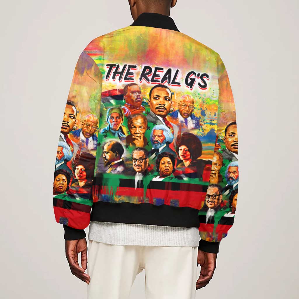 The Real G's Bomber Jacket Civil Rights Leaders