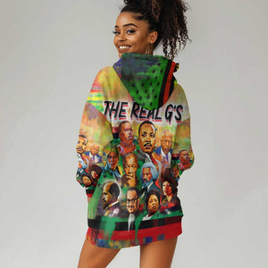 The Real G's Hoodie Dress Civil Rights Leaders