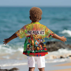 The Real G's Kid Hawaiian Shirt Civil Rights Leaders