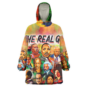 The Real G's KId Wearable Blanket Hoodie Civil Rights Leaders