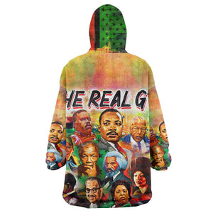 The Real G's KId Wearable Blanket Hoodie Civil Rights Leaders