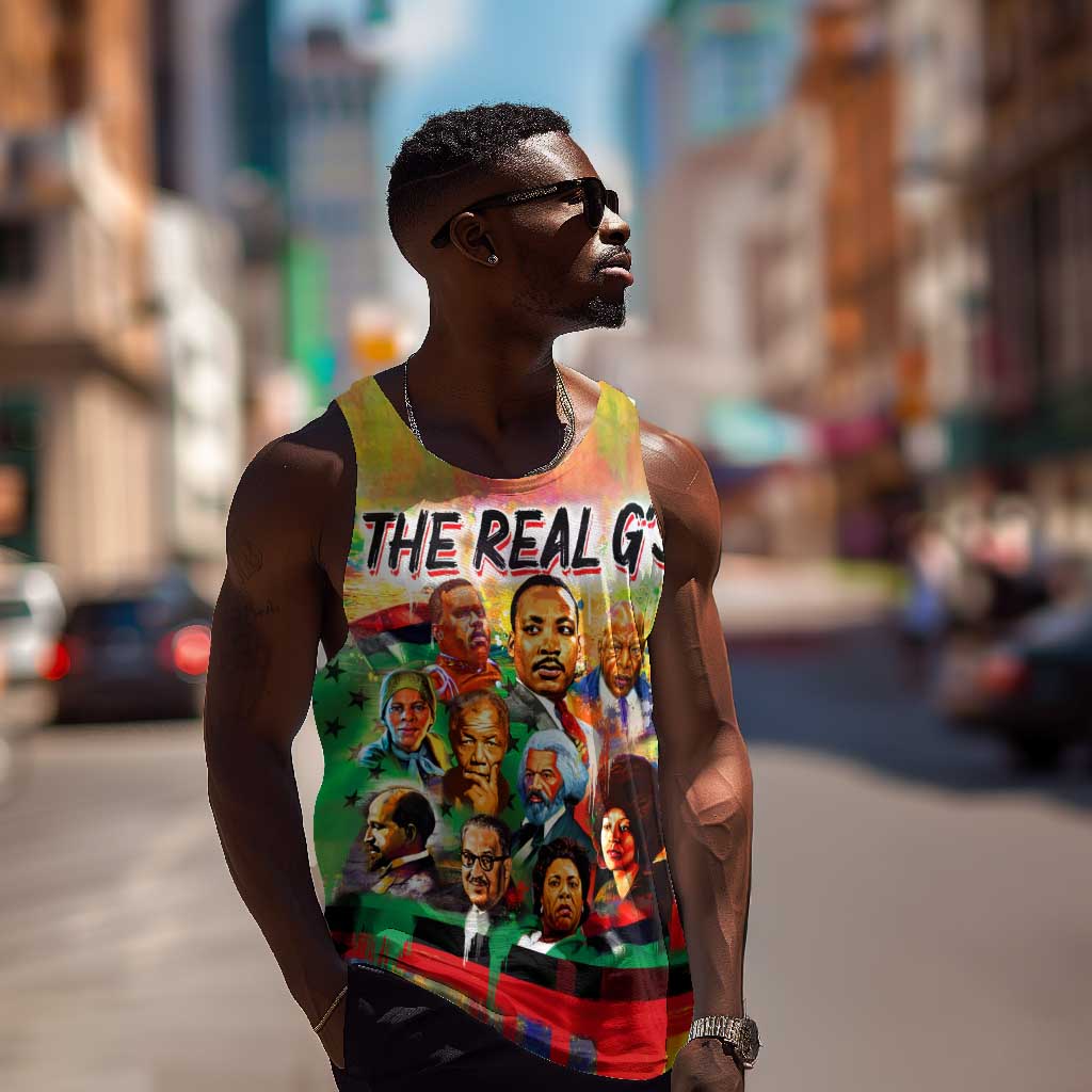 The Real G's Men Tank Top Civil Rights Leaders