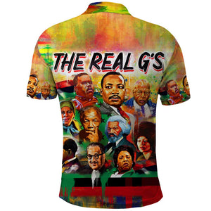 The Real G's Polo Shirt Civil Rights Leaders