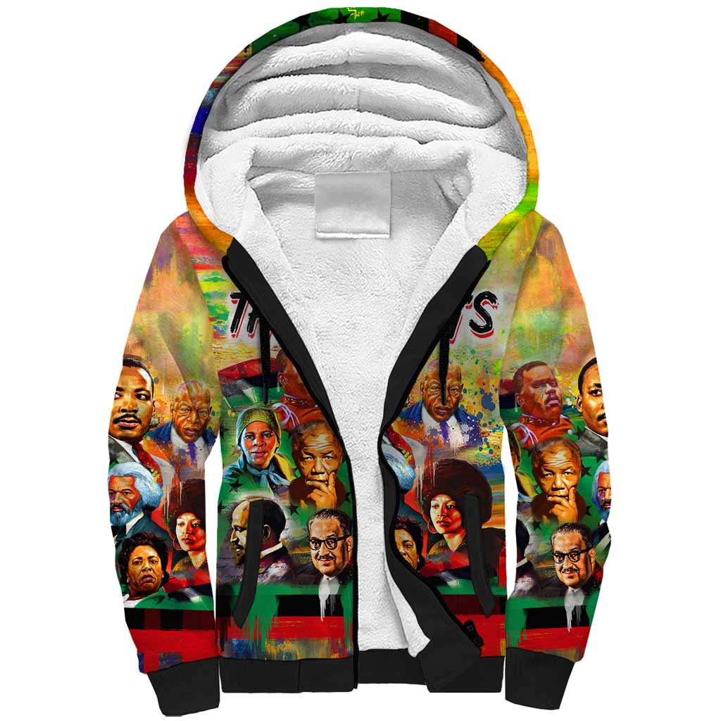 The Real G's Sherpa Hoodie Civil Rights Leaders