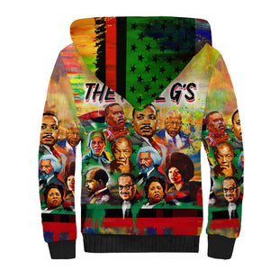 The Real G's Sherpa Hoodie Civil Rights Leaders