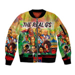 The Real G's Sleeve Zip Bomber Jacket Civil Rights Leaders