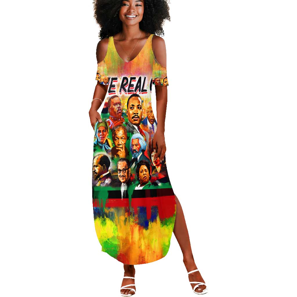 The Real G's Summer Maxi Dress Civil Rights Leaders