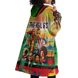 The Real G's Wearable Blanket Hoodie Civil Rights Leaders