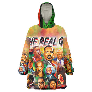 The Real G's Wearable Blanket Hoodie Civil Rights Leaders