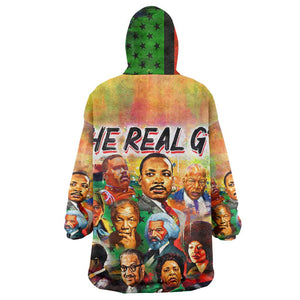 The Real G's Wearable Blanket Hoodie Civil Rights Leaders