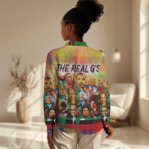 The Real G's Women Casual Shirt Civil Rights Leaders