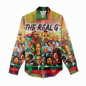 The Real G's Women Casual Shirt Civil Rights Leaders