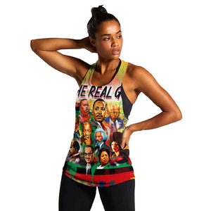 The Real G's Women Racerback Tank Civil Rights Leaders