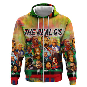 The Real G's Zip Hoodie Civil Rights Leaders