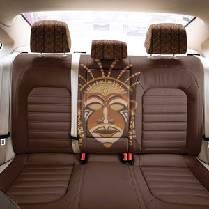 African Women Back Car Seat Cover Tribal Ethnic Mask