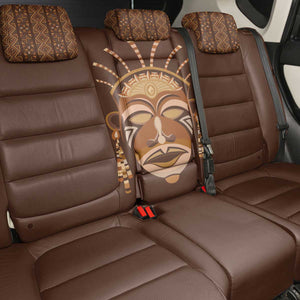 African Women Back Car Seat Cover Tribal Ethnic Mask