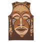 African Women Basketball Jersey Tribal Ethnic Mask DT02
