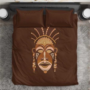 African Women Bedding Set Tribal Ethnic Mask