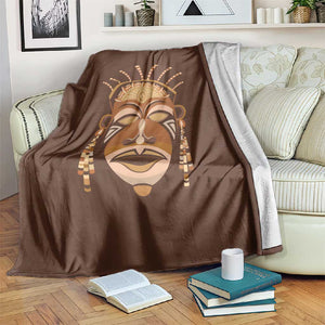 African Women Blanket Tribal Ethnic Mask