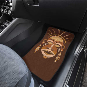 African Women Car Mats Tribal Ethnic Mask