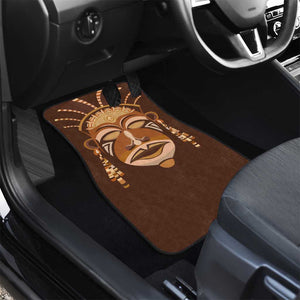 African Women Car Mats Tribal Ethnic Mask