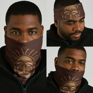 African Women Neck Gaiter Tribal Ethnic Mask DT02