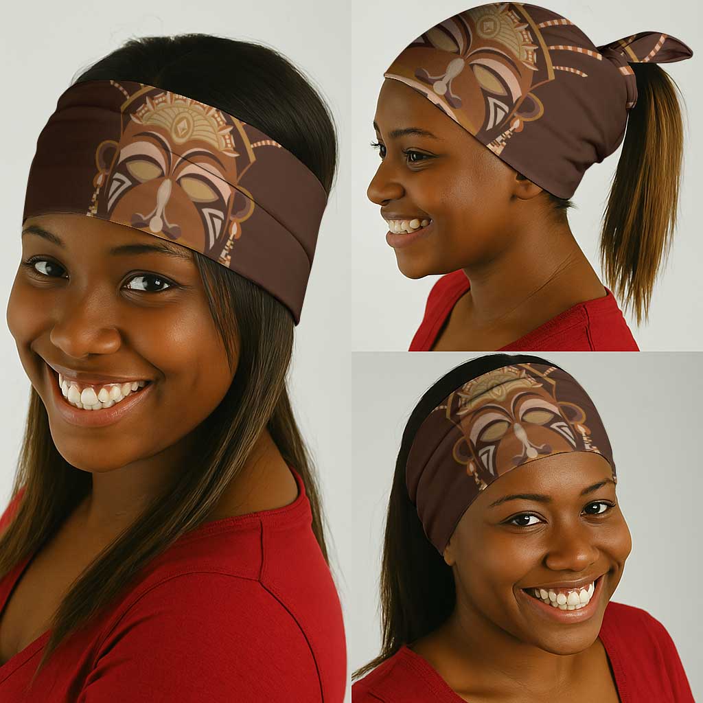 African Women Neck Gaiter Tribal Ethnic Mask DT02