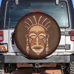 African Women Spare Tire Cover Tribal Ethnic Mask