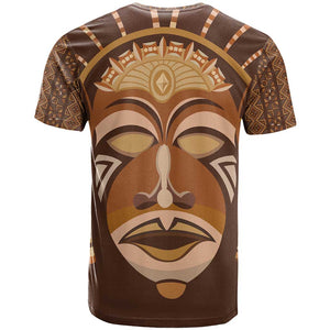 African Women T shirt Tribal Ethnic Mask