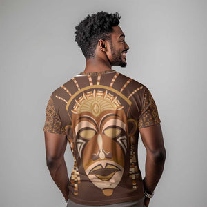 African Women T shirt Tribal Ethnic Mask