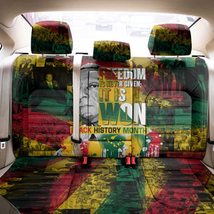 Freedom Is Never Given It Is Won Back Car Seat Cover Asa Philip Randolph