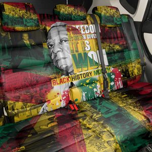 Freedom Is Never Given It Is Won Back Car Seat Cover Asa Philip Randolph