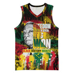 Freedom Is Never Given It Is Won Basketball Jersey Asa Philip Randolph DT02