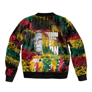 Freedom Is Never Given It Is Won Bomber Jacket Asa Philip Randolph