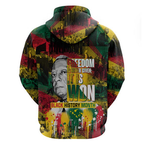 Freedom Is Never Given It Is Won Hoodie Asa Philip Randolph