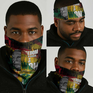 Freedom Is Never Given It Is Won Neck Gaiter Asa Philip Randolph DT02