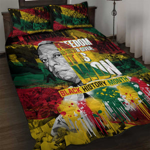 Freedom Is Never Given It Is Won Quilt Bed Set Asa Philip Randolph