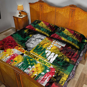 Freedom Is Never Given It Is Won Quilt Bed Set Asa Philip Randolph