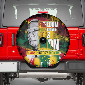 Freedom Is Never Given It Is Won Spare Tire Cover Asa Philip Randolph